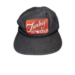 Turkey and the Wolf Hat Denim Rope 5 Panel Camper New Orleans Restaurant